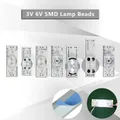 Bande de rétroéclairage LED universelle pour TV 21-120 pouces 20 pièces 3V 6V SMD perles de lampe