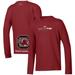 Youth Under Armour Garnet South Carolina Gamecocks 2024 On-Court Bench Unity Performance Long Sleeve T-Shirt