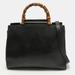 Gucci Bags | Gucci Black Leather Bamboo Nymphaea Tote | Color: Black | Size: Os