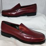 Coach Shoes | Coach Rita Patent Leather Red Square Toe Loafers Vintage Y2k Coach Sz 8.5 | Color: Black/Red | Size: 8.5
