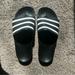 Adidas Shoes | Adidas Classic Soccer Slides | Color: Black/White | Size: 9