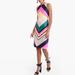 J. Crew Dresses | J.Crew Pop-Stripe Sleeveless Mod Dress Women’s Sz 6 In Vibrant Multicolor | Color: Blue/Tan | Size: 6