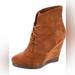 Michael Kors Shoes | Michael Kors Suede Lace-Up Boots | Color: Brown | Size: 7