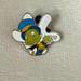 Disney Jewelry | Jiminy Cricket Hidden Mickey Crest Collection Disney Trading Pin | Color: Green/Yellow | Size: Os