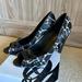 Nine West Shoes | Nine West Donwon Black Ivory/Black Pony Hair Animal Print Heels | Color: Black/White | Size: 8