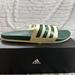 Adidas Shoes | Adidas Adilette Men's Gw8754 Comfort Slide - Collegiate Green Sz 18 Us New | Color: Green | Size: 18