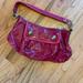 Coach Bags | Coach Pink Magenta Poppy Purse Sparkle Hang Tag Patent Leather Handbag Bag Y2k | Color: Pink | Size: Os