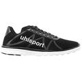 uhlsport FLOAT Schuh Sneaker Herren Freizeitschuhe Laufschuh Outdoor Sportschuh Turnschuh Männer Joggingschuh atmungsaktiv Men Walking Fitness Sport schwarz Größe 46 EU (11.5 UK)