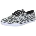 Vans Authentic Lo Pro VQES75N, Unisex - Erwachsene Klassische Sneakers, Grau ((Leopard Suede) Grey), EU 37 (US 5.5)