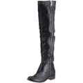 Buffalo London 111676 409-14320 VALERY LEATHER BLACK 01, Damen Stiefel, Schwarz (BLACK 01), EU 38