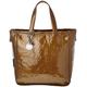 Calvin Klein Jeans Maggie Metallized CUX010AED00, Damen Shopper, Braun (Tobacco 140), 32x34x12 cm (B x H x T)