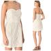 Free People Dresses | Coquette Girl Heart Strapless Ivory Lace Dress By Free People | Color: Cream | Size: S