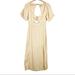 Anthropologie Dresses | Anthropologie L*Space Sienna Midriff Cutout Midi Dress Size Small | Color: Cream | Size: S