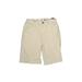 Old Navy Khaki Shorts: Tan Print Bottoms - Kids Boy's Size 8 - Light Wash