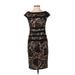 Tadashi Shoji Casual Dress - Party: Black Dresses - Women's Size 4