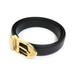 Louis Vuitton Accessories | Louis Vuitton Belt Epi Santulle Leather/Metal Black/Gold Men's | Color: Black | Size: Os