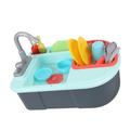 BESTonZON 1 Set Sink Dishwasher Simulation Toy Set Kids Role Toys for Infants Role Play Toys for Kids Toys for Suits Play Kitchen Accessories Infant Toys Toy for Kids Child Girl Pretend