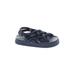 Zara Sandals: Slingback Platform Casual Blue Solid Shoes - Kids Girl's Size 32