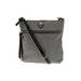 Tommy Hilfiger Crossbody Bag: Pebbled Gray Print Bags