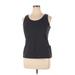 S.G. SPORT Collection Active Tank Top: Black Activewear - Women's Size X-Large