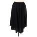 Shein Casual Midi Skirt Long: Black Solid Bottoms - Women's Size 2X