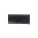 LUXE Leather Clutch: Pebbled Black Solid Bags