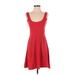 Angie Casual Dress - A-Line: Red Dresses - Women's Size Small