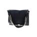 Rebecca Minkoff Leather Shoulder Bag: Pebbled Black Print Bags