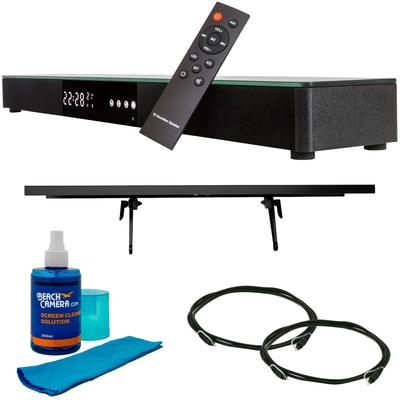 Deco Home Theater Surround Sound 31" Soundbar Wireless Bundle Kit