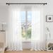 Deconovo Bedroom Double-layer Sheer Voile Curtain (1 Panel)
