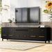 TV Stand for 75+ Inch TV, Modern Entertainment Center TV Media Console Table with Storage, TV Console Cabinet for Living Room