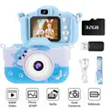 Appareil photo numérique pour enfants caméra jouet portable pour tout-petits 12MP 1080P HD