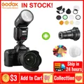 Godox V1Pro V1 Pro V1Pro-C V1-C TTL Tête Ronde Appareil Photo Flash Sans Fil Speedlight Pour IL EOS