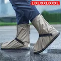 L/XL/XXL/XXXL impermeabile 1 paio di scarpe da pioggia copriscarpe copriscarpe moto Scooter scarpe