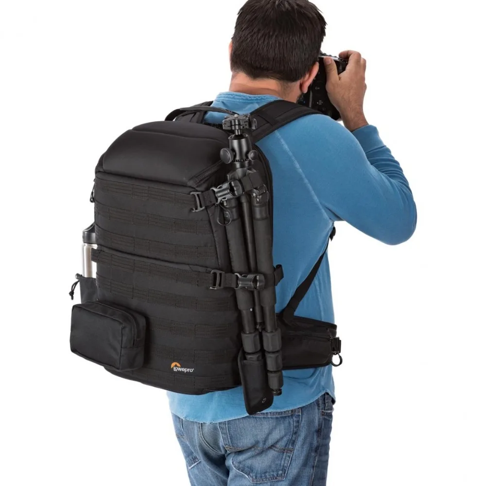 Tutta la nuova borsa per fotocamera a tracolla originale Lowepro ProTactic 450 aw BP 450 aw II SLR 15,6" Zaino per laptop con copertura per tutte le stagioni