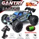 16101 1:16 50KM/H 4WD RC Car With LED Light 2.4G Remote Control Cars High Speed Drift Monster Truck