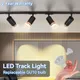 Track Light Led Ceiling Lamp Track Lamp GU10 Replaceable Bulb 85-265V Spotlight Ceiling Lighting for