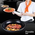 Frying Pan Non-stick Mini Thick Steak Flat Pan Iron Pancake Egg Fryer Kitchen Cookware 30cm