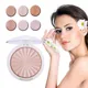 Miss Rose Makeup Shimmer Highlighter Powder Palette Base Illuminator Highlight Face Contour Golden