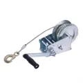 1588KG/3500Lb Manual Cable Belt Winch Hand Cranks With 10 Metre Wire Rope for Boat Trailers