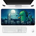 Cute Large Mouse Pad Gamer Dinosaur Cartoon Gaming Mousepad Anti-Slip Keyboard Mouse Mats Computer