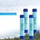 Filterwell 4 Sets Small Outdoor Water Filter Straw Personal Drinking Purifier System For Survival