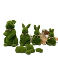 Artificial Fake Animal Moss Eternal Life Green Plants Grass Landscape Crafts Straw Mini Mattress