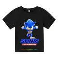 2024 anni il più nuovo stile serie Super sonics modello abbigliamento per bambini maglietta Casual