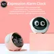 MultiFunction Table Clock Expression Alarm Clock Pixel Alarm Clock Bedside Kids Night Wake Up Light