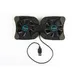 Foldable USB Laptop Cooling Pads With Double Fans Mini Octopus Notebook Cooler Cooling Pad For 7-15