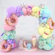 Donut Macaron Balloons Garland Arch Kit Birthday Party Decor Kids Wedding Birthday Party Supplies