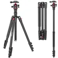 EVUMO 68'' Tripod for Camera Professional Camera Tripod Stand Travel Flexible Aluminum Monopod with