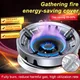 9 Holes Thickened Stainless Iron Gas Stove Ring Energy Saving Cover of Gas Stove Fire and Wind Proof