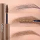 Waterproof Liquid Dyeing Eyebrow Cream Makeup No Fading Long Lasting Eyebrow Cream Brown Natural